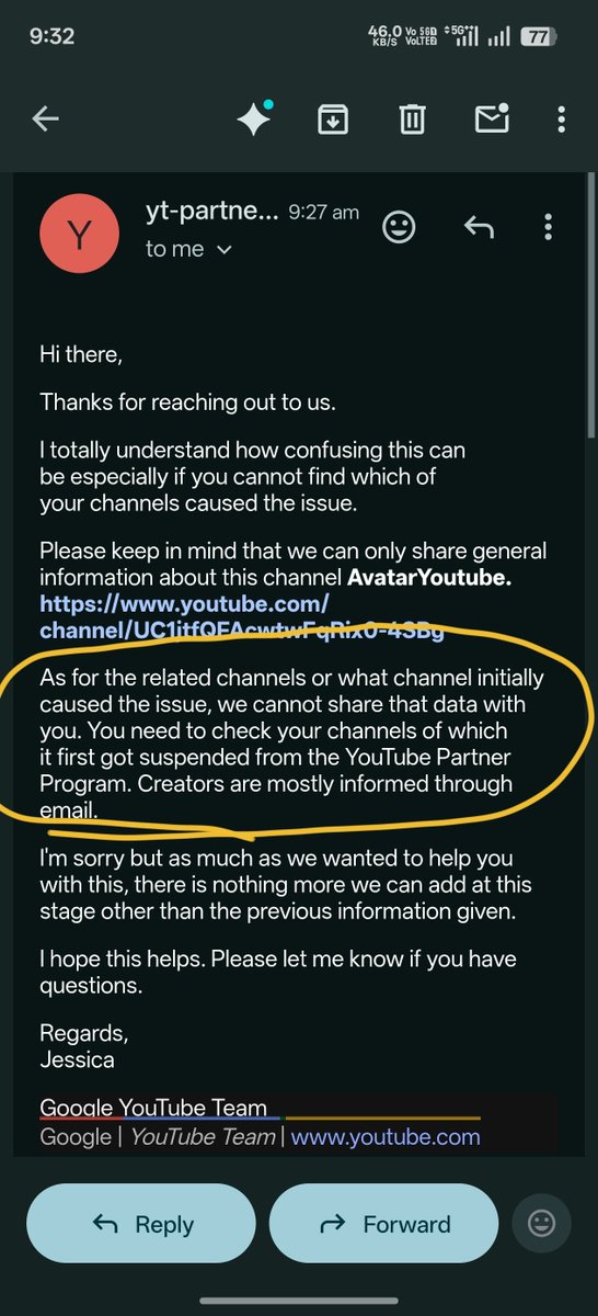 AVATARYoutube tweet media