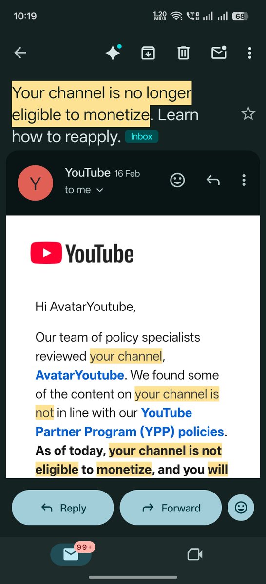 AVATARYoutube tweet media