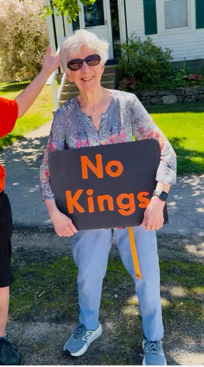 libsofwolfeboro's tweet photo. What was the average age at the Wolfeboro-Tuftonboro Democrats' anti-Trump hate rally on June 13, 2026, in Wolfeboro, NH. https://t.co/o4FCNYyOiz