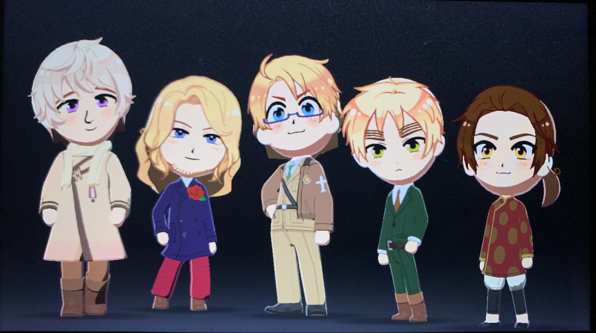 neuroticism31's tweet photo. I have so many Hetalia Miis as well 1/2 https://t.co/BGN5YAKeAd