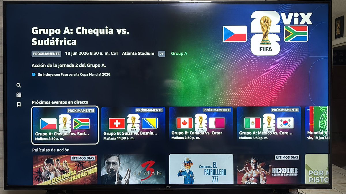 lamelichita's tweet photo. @VIX @Profeco hago constar que pagué el supuesto Pase Mundial de @VIX a través de @PrimeVideoMX en el cual anunciaban que pasarían TODOS los partidos del Mundial y eso no es correcto ya que no puedo visualizar el partido de Colombia vs Uzbekistán. Por esto exijo la devolución de mi 💵 https://t.co/htuwWq5g7b