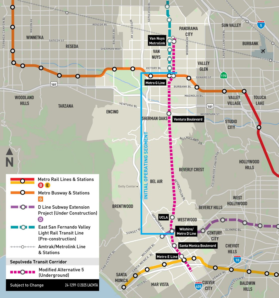ewm91's tweet photo. @Lib_Development It's also meant to be the terminus of the Sepulveda line in a couple decades  (lol) so that might have been part of the calculus when the station was being designed https://t.co/58aAAaDyes
