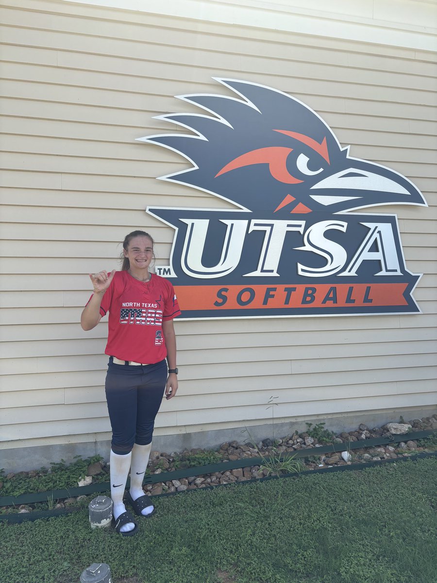 GloryaHowland's tweet photo. I want to say thank you for the @UTSASoftball for hosting such a great camp yesterday, and all the great feedback and advice I was given! I will continue to work on everything I got taught!! Such a great program with such high energy!!! #birdem!! @Coach_JimBray @Vanntastic8 @heather_ruiz97