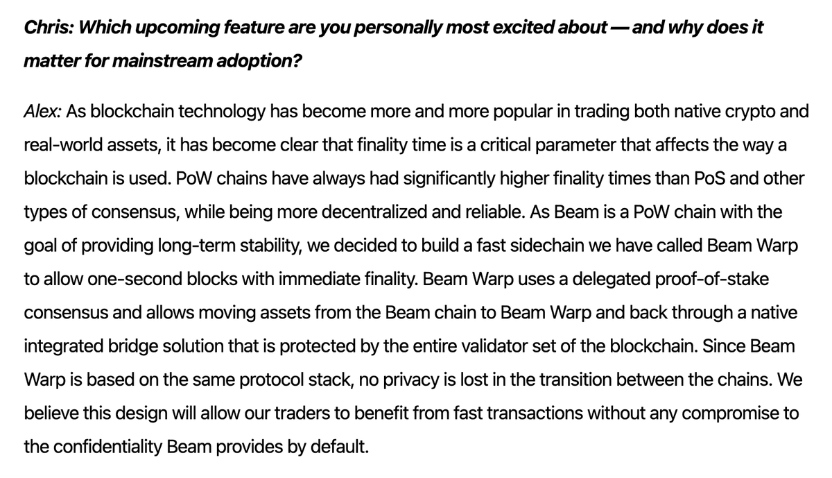 beamprivacy's tweet photo. Read the latest written interview by @BeamCTO Alex Romanov on @bitcourier_uk.

 👉https://t.co/LCLHFkruKT https://t.co/k0s3JRNOl7