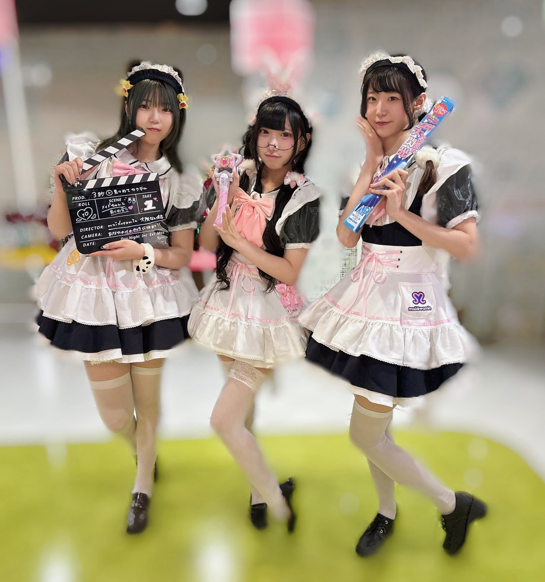 ご主人様♡お嬢様♡こんにちは♡ #めいどりーみんなんば店 開国しま