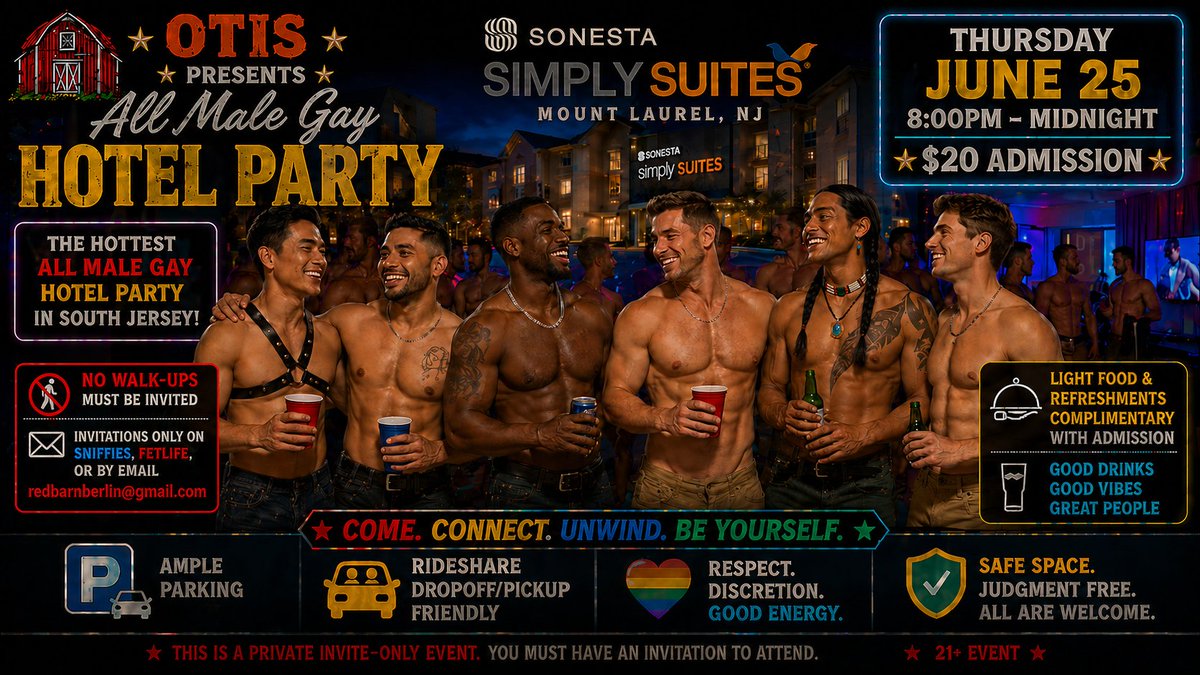 RedBarnBerlin's tweet photo. We're back in our old stomping grounds in Mount Laurel NJ, this time at Sonesta Suites next Thursday https://t.co/lDOlMgiLJ0