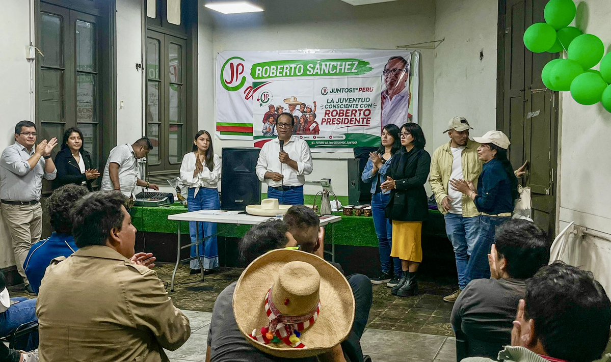 Roberto Sánchez Palomino tweet media