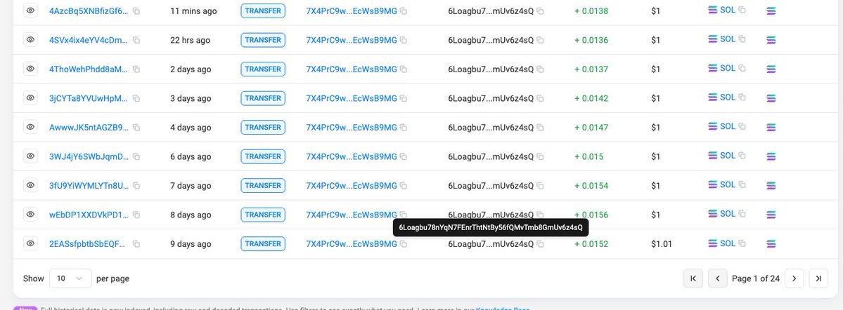 PNUTBILLYTRUMP's tweet photo. scharo sent to the wrong wallet hello`?????

https://t.co/oHRcqNsSB9

LOOK SOLSCAN

SENDING 5% ON USDC since its expensive asf https://t.co/EFakyCbeAT