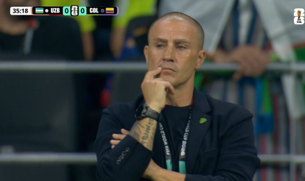 TrendEPL's tweet photo. 🚨🚨🚨🚨🚨 معلومة:

• افضل لاعب في العالم سابقًا فابيو كانافارو هو مدرّب أوزباكستان في كاس العالم 2026! 🔥🇺🇿 https://t.co/WuQASnESEY