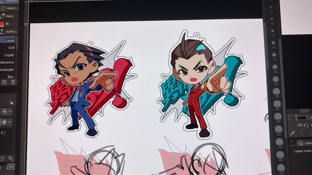 junhaejjoon's tweet photo. making aa objection keychains hehe https://t.co/buUNhvzyLl