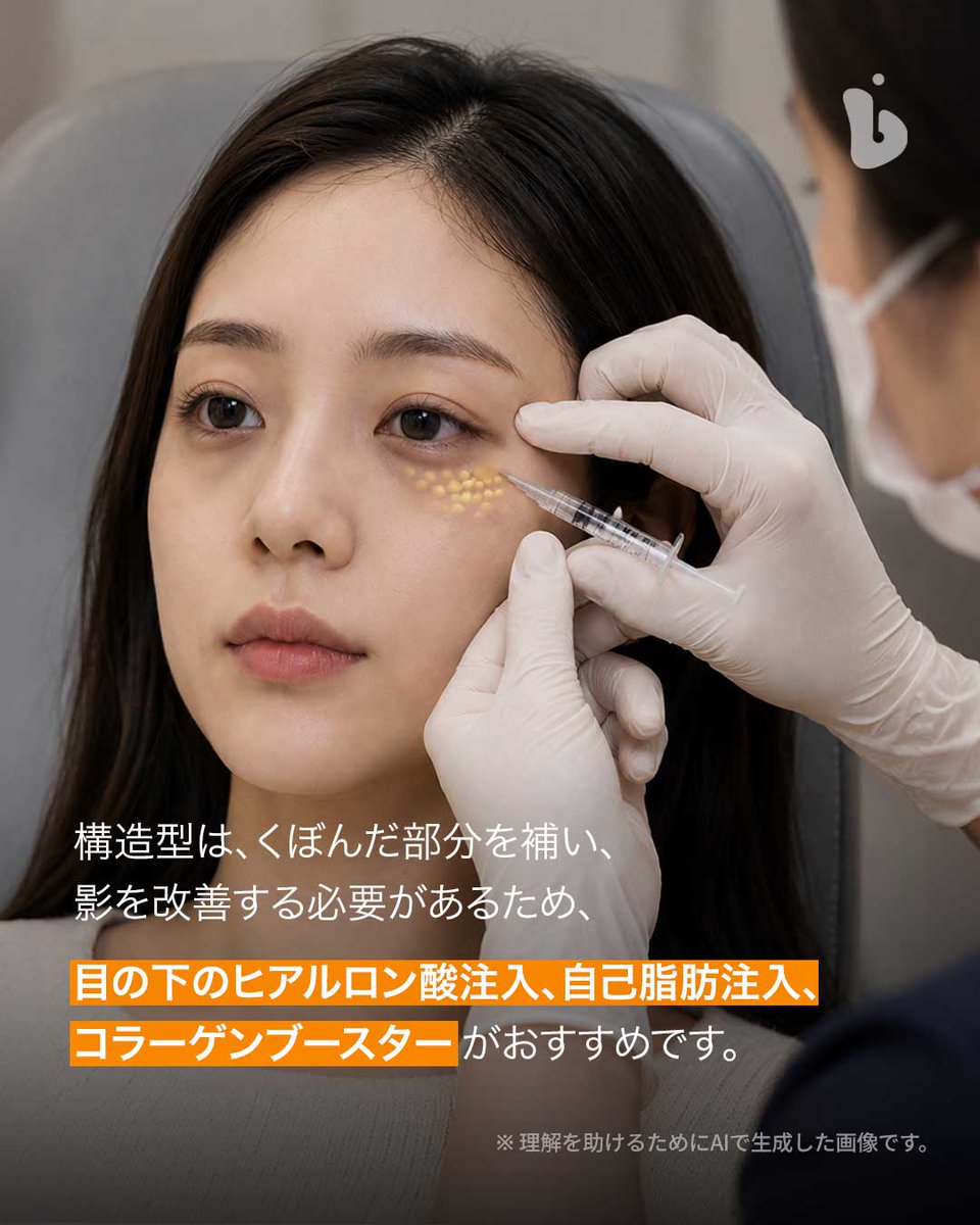 BVclinicjp's tweet photo. クマでお悩みの方、注目🙌

🩸血管型
☀️色素型
📐構造型
の3つのタイプがあり
原因によって適した治療法も異なります👀

まずは自分のタイプを知ることから
自分に合った治療で、
明るい目元を目指しましょう😊

お問い合わせはこちら 💙
https://t.co/f2nIlfa6ht

#カンナム  #渡韓情報 https://t.co/cGKpFfxFzo