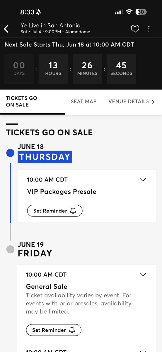 matthueee_'s tweet photo. @JosephKarre @TTVauger VIP only for presale?? https://t.co/4J1NChyK1q