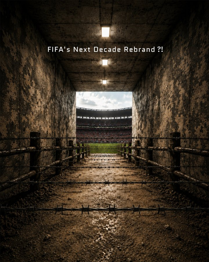 mmshouhu's tweet photo. No one asked for FIFA to become a tool of genocide &amp; political interference (except Netanyahu) https://t.co/QJkM4ToPaN