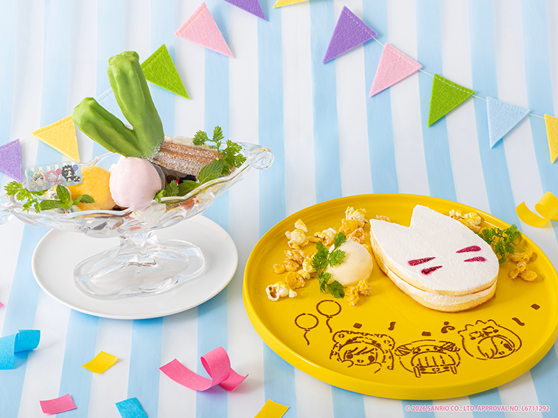 zig_sanriocafe's tweet photo. ＼ ご予約受付中！／

#ジグザグ×#サンリオ キャラクタァズCAFEでは
キャラクターや楽曲をイメージした
見た目もかわいいメニューをご用意して
皆さまのご来店をお待ちしております🍴✨

こだわりのメニューをぜひお楽しみください❣️

🎈ご予約はこちらから
https://t.co/e8JdZz5wUF

#ジグザグ10周年 https://t.co/C9kb3RqHZW