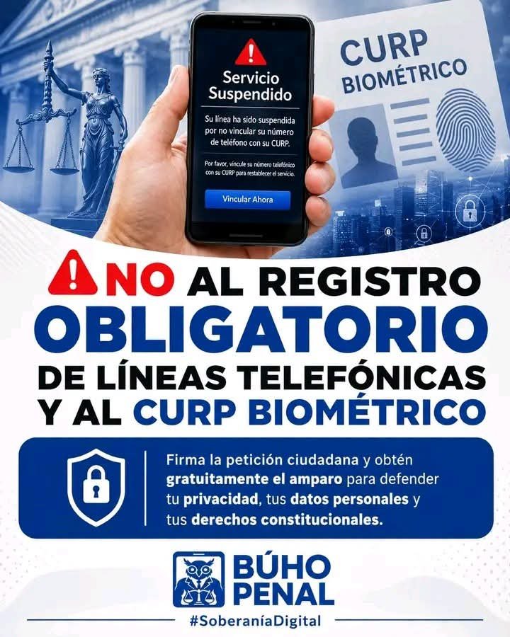2017IMPASSE's tweet photo. #NoAlRegistroTelefónico https://t.co/Wj0n7yylIO
