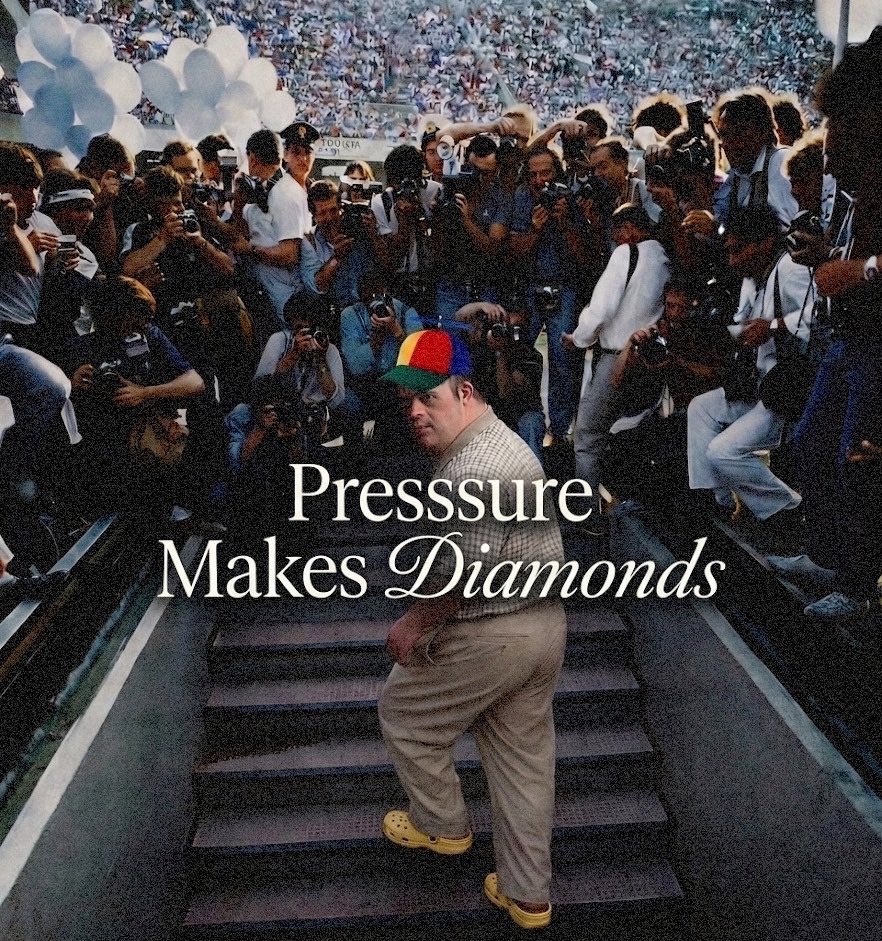 Retardfirm's tweet photo. Pressure make diamonds and diamonds are cool and shiny https://t.co/FuIK6adlDi