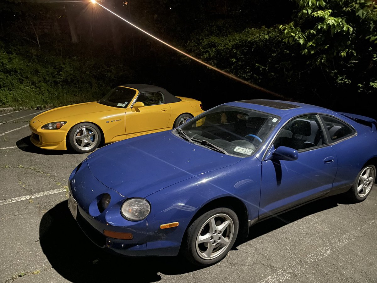 spreadIov3's tweet photo. be honest, how badly does this s2k outmog my celica https://t.co/ebrI8EElwl