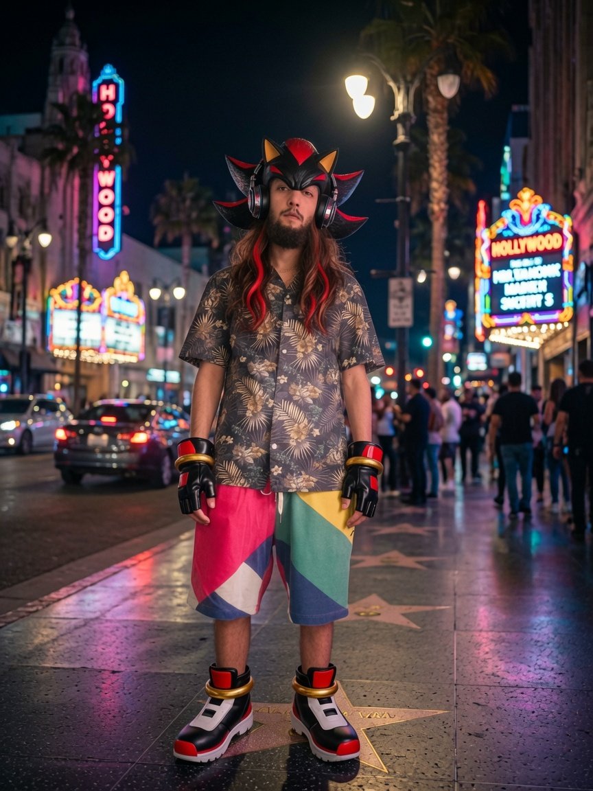 GamersMan32's tweet photo. I remember walking down Hollywood Bouelivard and through the night life back in 2015... https://t.co/ZNtQuTiKNz