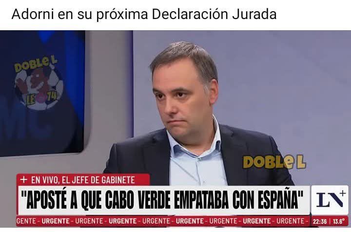 ANDRES_DANTAS27's tweet photo. Jajaja es muy bueno #Adorni , en estos momentos eligiendo la forma más “elegante” de irse. ¡Qué país hermoso!
Me dicen que hasta acá, es el 20% del material de lo que realmente hay. Así que imagínense… 🤣🚨

#ARG #Milei #karina #mundialdefútbol2026 #Macri #Justicia #CFK #Axel https://t.co/z85Wd7vU8l