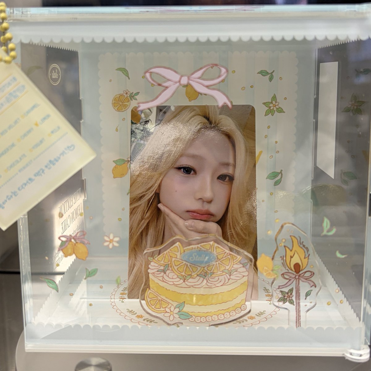 cantstophyper7's tweet photo. 스텔라 생일 포카 실물 귀엽다ㅏㅏㅏㅏㅏ
친구가 보내줫더염 https://t.co/skkFaghQYN