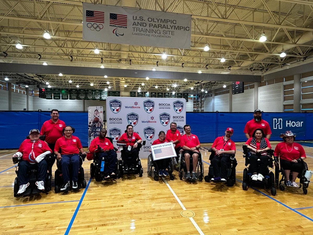 Boccia_US's tweet photo. The opening ceremony for the Birmingham 2026 World Boccia Challenger was a blast, and we’re ready to get on the court for the first stateside international boccia competition since 2017! Head to https://t.co/EkqFJwre4K for the event schedule. https://t.co/YkiyxNI9RP