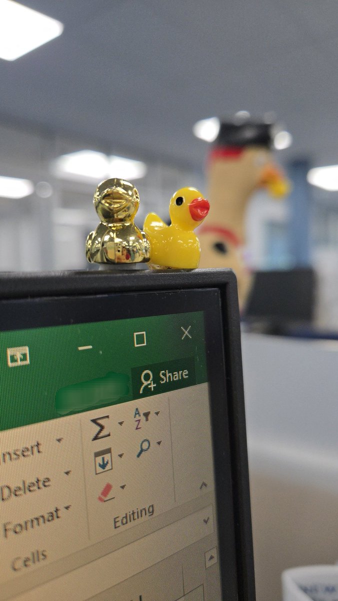 AdamariYep's tweet photo. Ducklings represent an office cult 🐥 https://t.co/8fZN6XXX3t