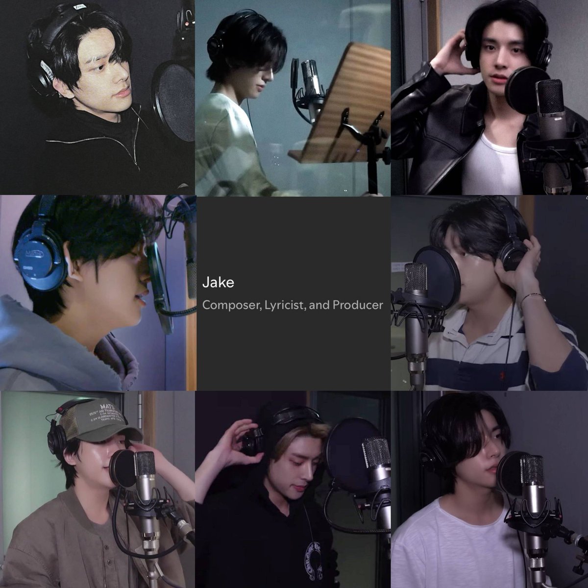 jakeyclub's tweet photo. manifesting another track by producer, composer, and lyricist jake 🍀✨ https://t.co/v58BrmUP30