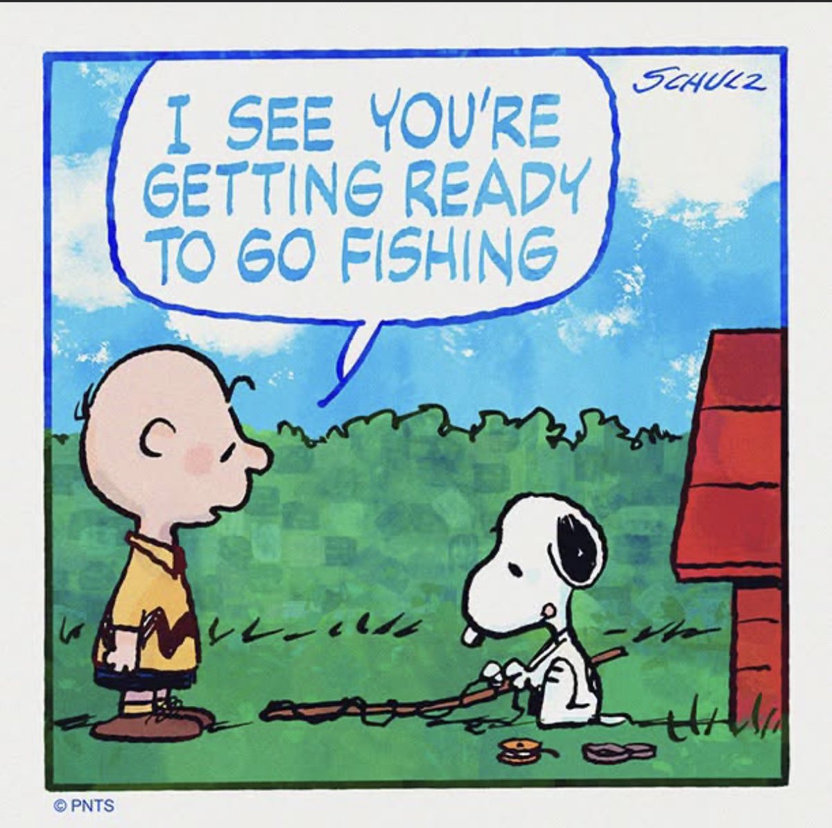 Peanuts_4Fans's tweet photo. Let’s go fishing! 🎣 #Peanuts https://t.co/b8OOVMQ54m