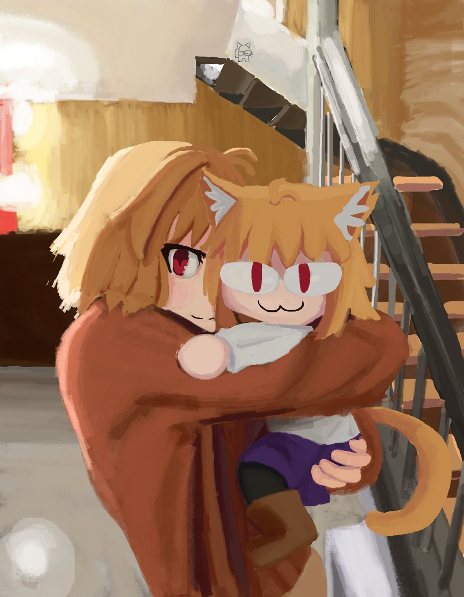 redroacter's tweet photo. Neco arc on paint 348/365 https://t.co/Ap59N7Qed7
