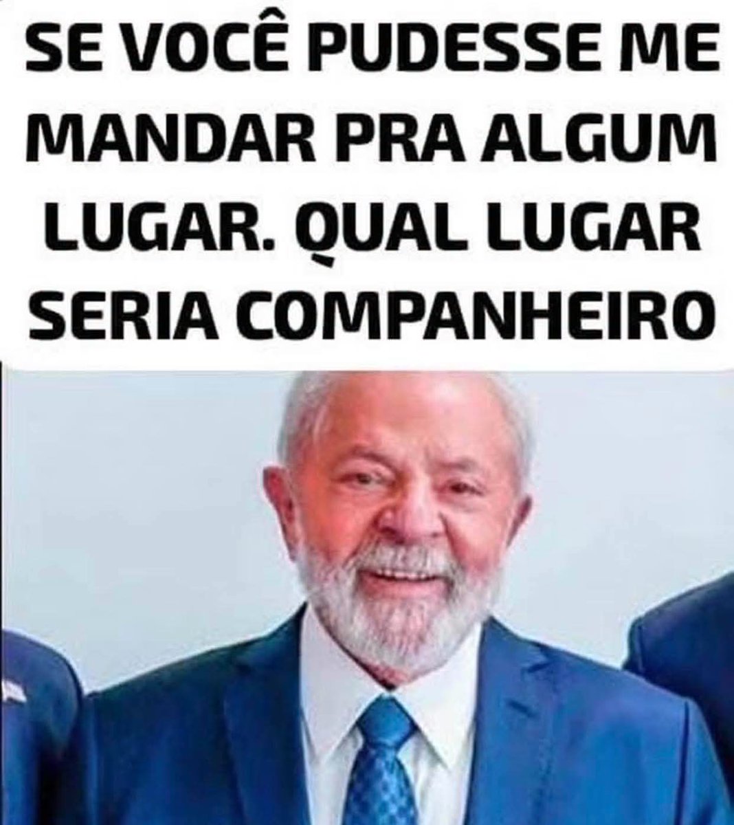 Na_val22's tweet photo. Eu o mandaria para casa do CARVALHO!
E VOCÊ? https://t.co/IZholDL60w