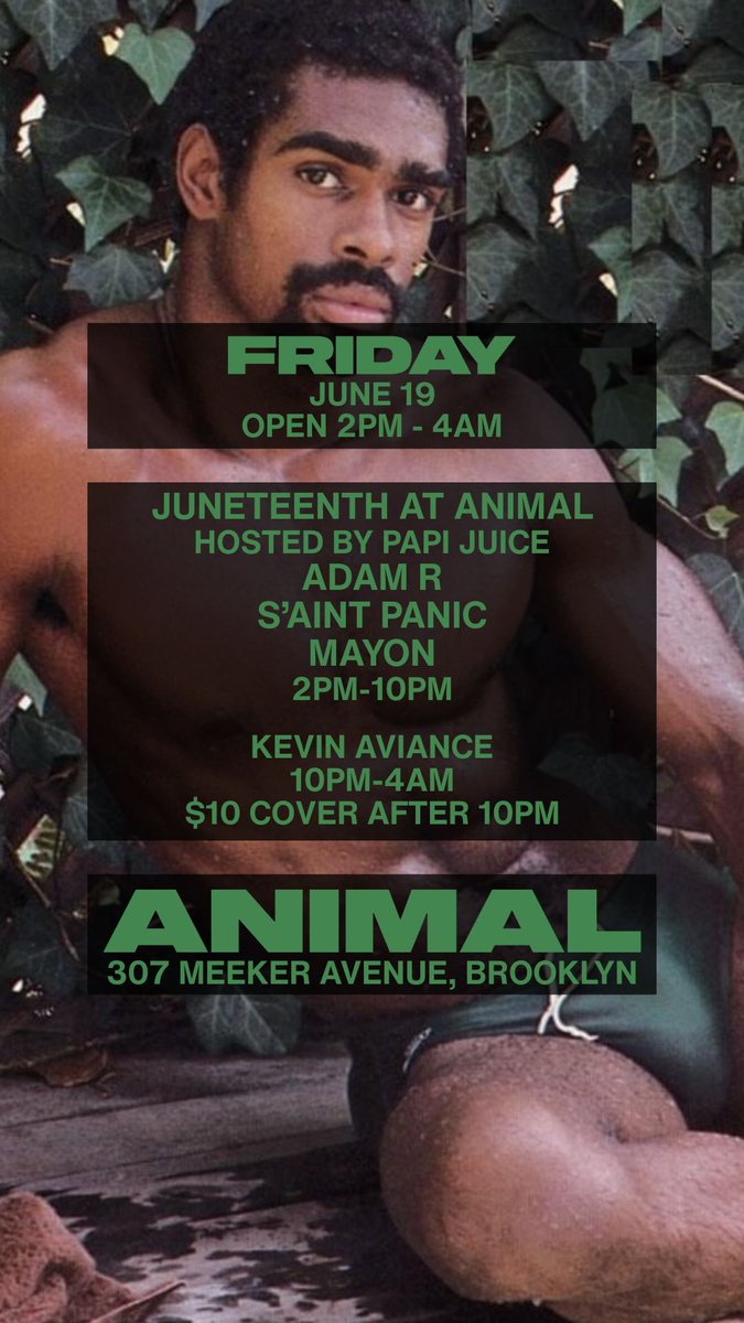 mayonnnnnn_'s tweet photo. opening for Kevin Aviance on Juneteenths i love you @papijuicebk https://t.co/gECnyjnLEw