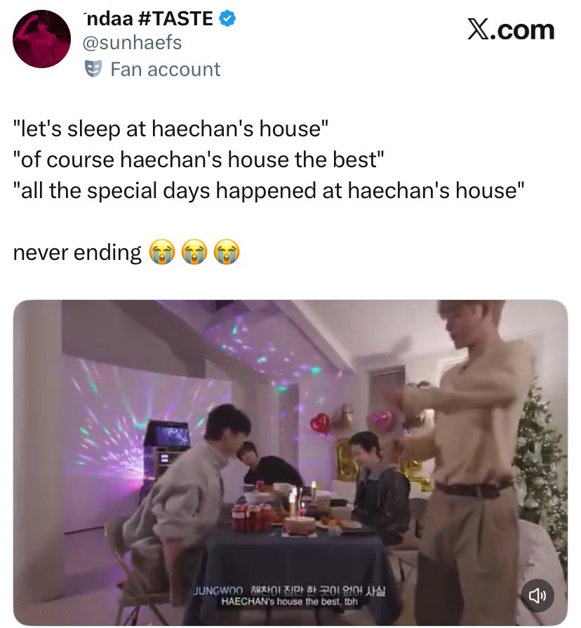 sunhaefs's tweet photo. 127 x haechan’s house agenda 😭😭😭 https://t.co/M54wbccdYT