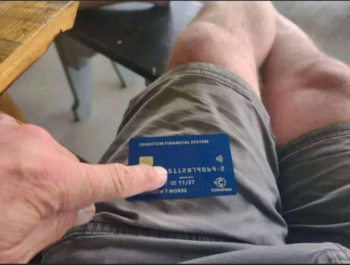 HenryTheod04's tweet photo. BREAKING 🚨🚨🚨
QFS card is finally out and can be used in every country .Get yours now.Don't be a victim of the upcoming global Bank crash. Get your QFS card today and start experiencing the benefits. Let's spread the news. https://t.co/1LJsAzkopy