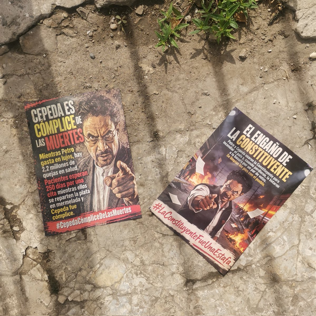 luiskgomezc's tweet photo. @petrogustavo En mi casa pasan tirando este tipo de propagandas. Estas son medidas desesperadas para engañar a incautos https://t.co/NaC8zvmaXE