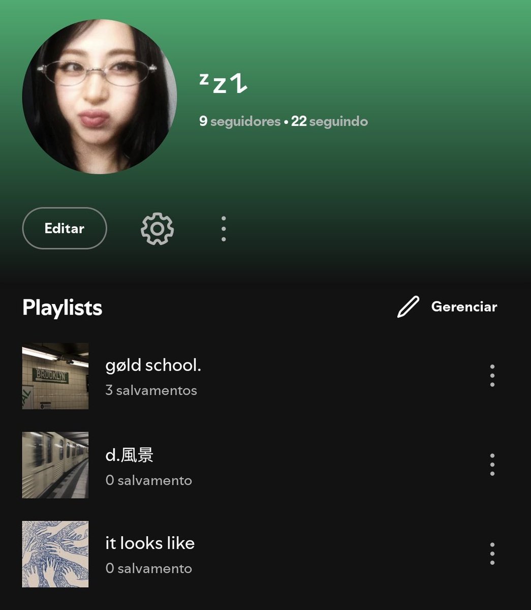 hynjizz's tweet photo. meu perfil do spotify, mudei o icon dps de exatos quase 4/5 anos https://t.co/IMU3syZUO7