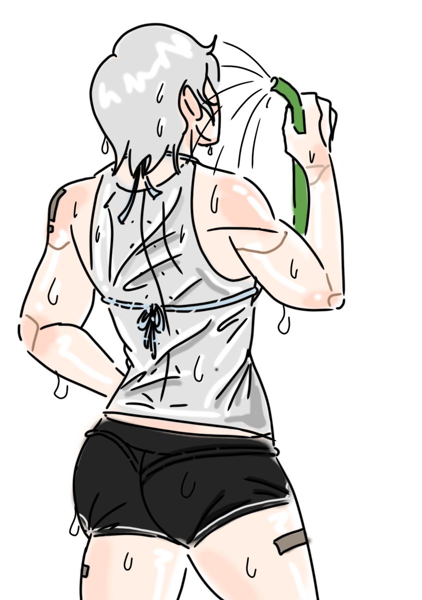 LifeissuckxX's tweet photo. Raiden hot and wet https://t.co/hFW8a4sOsy