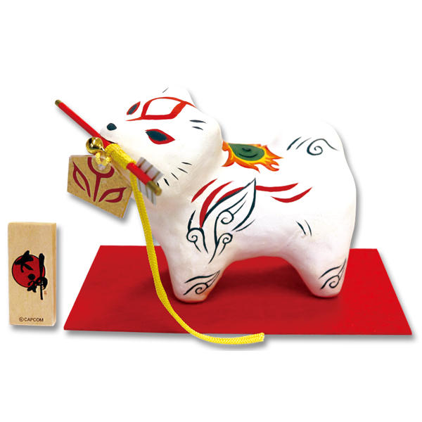 ONLINE】 【再入荷】 カプコンカフェ×大神 干支の置物 アマテラス