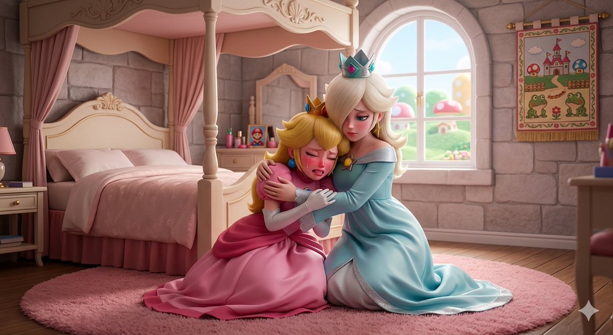 JohnPierson2005's tweet photo. Princess peach heartbroken and suffering #PrincessPeach #PrincessRosalina #thomasandfriends https://t.co/1KmuaWqWzD