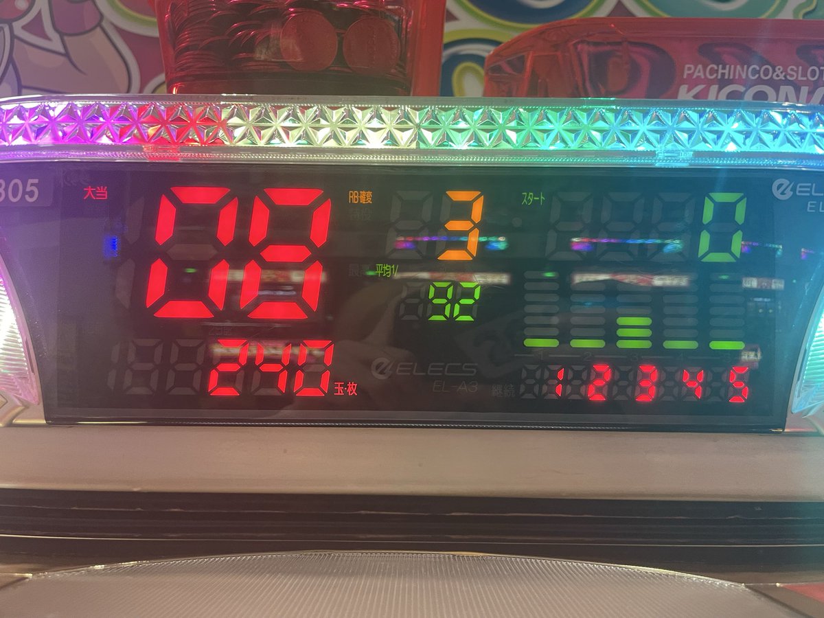 VGSmaa's tweet photo. 昨日とは打って変わってこれw
こっちはこっちでむずいよなw
暇つぶし以外でジャグラー打つことないからマジでわかんね
アドバイス求む
現在総回転が1015
最高ハマりが235
現在下皿含めて二箱目くらいかな https://t.co/JlWteT6pdf