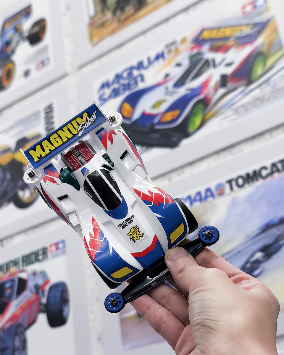 tamiya_tokyo で開催中の「タミヤボックスアート展」で #マグナム