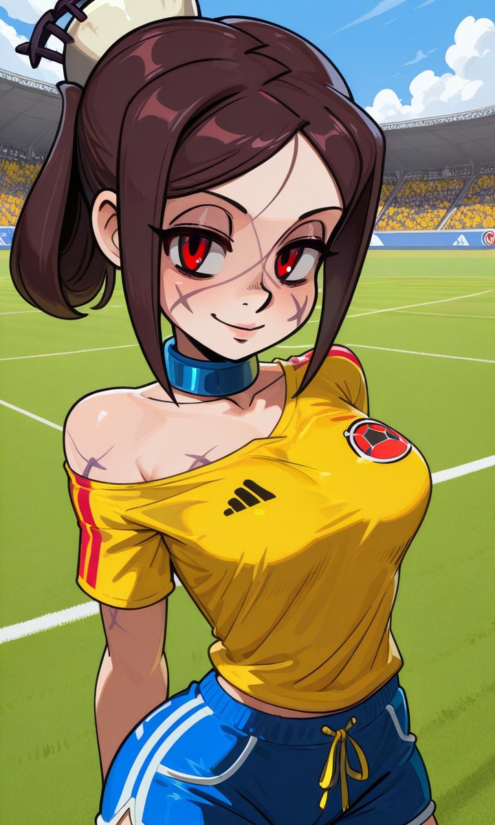 Lui2580's tweet photo. Hola volvi y traigo a mi painwheel apoyar mi país. 

VAMOS COLOMBIA ❤🇨🇴❤🇨🇴❤🇨🇴

#skullgirls #painwheel #skullgirlspainwheel https://t.co/s5oKpOiRW1
