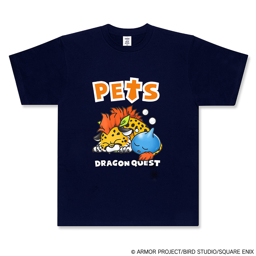 SQEX_eSTORE's tweet photo. 【再受注開始】「DRAGON QUEST PETs」のイラストを使用したTシャツが再登場！デザインは、「＜おすわり＞　ホワイト」と「＜ぐっすり＞　ネイビー」の2種。#SQEXPETs #ドラゴンクエスト #DQ
https://t.co/pjexvrG9Se https://t.co/GH3iXBDieh