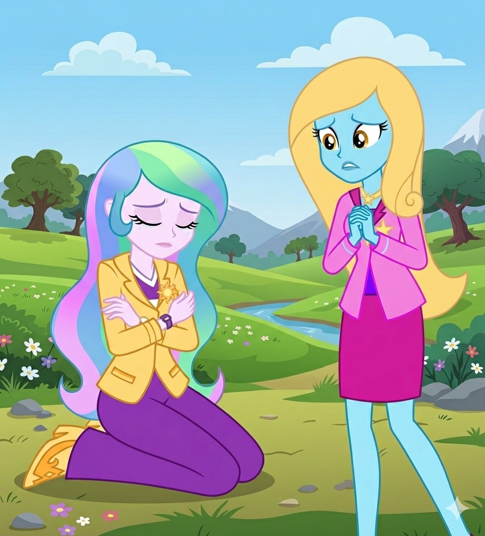JohnPierson2005's tweet photo. Principal Celestia suffering after a tragic incident #principalcelestia #principalcelestiacrying https://t.co/NiDsUwiux9
