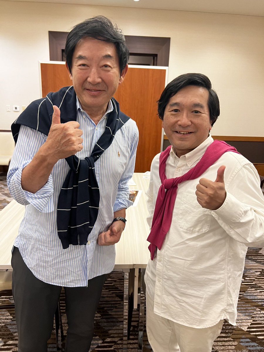 koishidatrendy's tweet photo. #石田純一 さんにお会いしました💫
トレンディ✨✨ https://t.co/iVGOALPCrb
