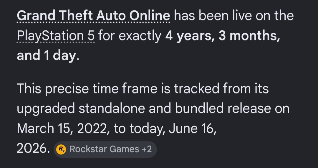 M3TALGAM3R's tweet photo. @RealViceGaming @RockstarGames 😆 We already got the "new GTA Online" a few years ago. Full blown announcement with it's very own trailer and everything. You been living under a rock? https://t.co/2IWF4FUSoU