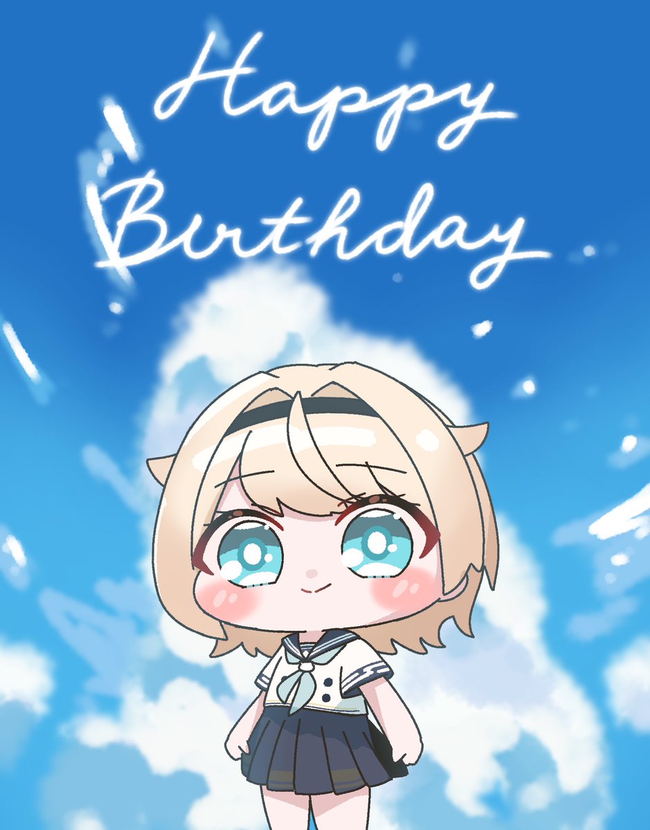suzunami_illust's tweet photo. いろはちゃん誕生日おめでとう！！！✨
#いろはにも絵を
#風真いろは生誕祭2026 https://t.co/C8rlp2yiGC