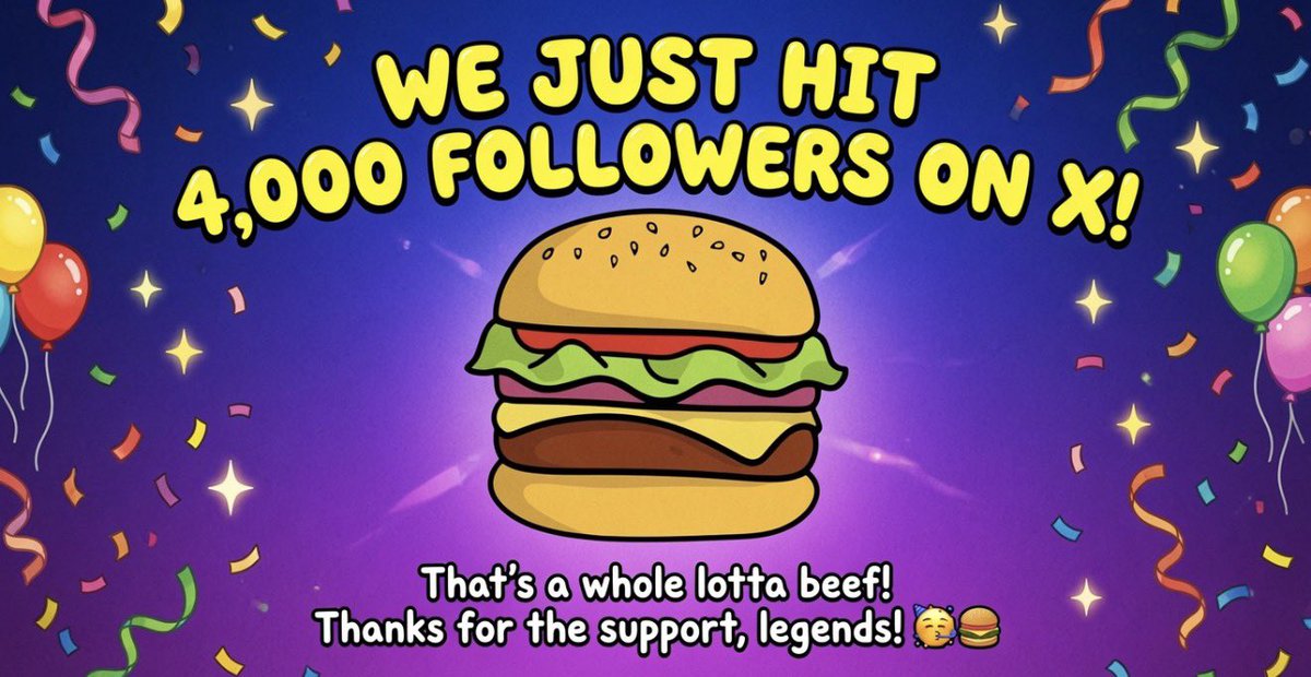 Burger Money - live on Robinhood chain tweet media