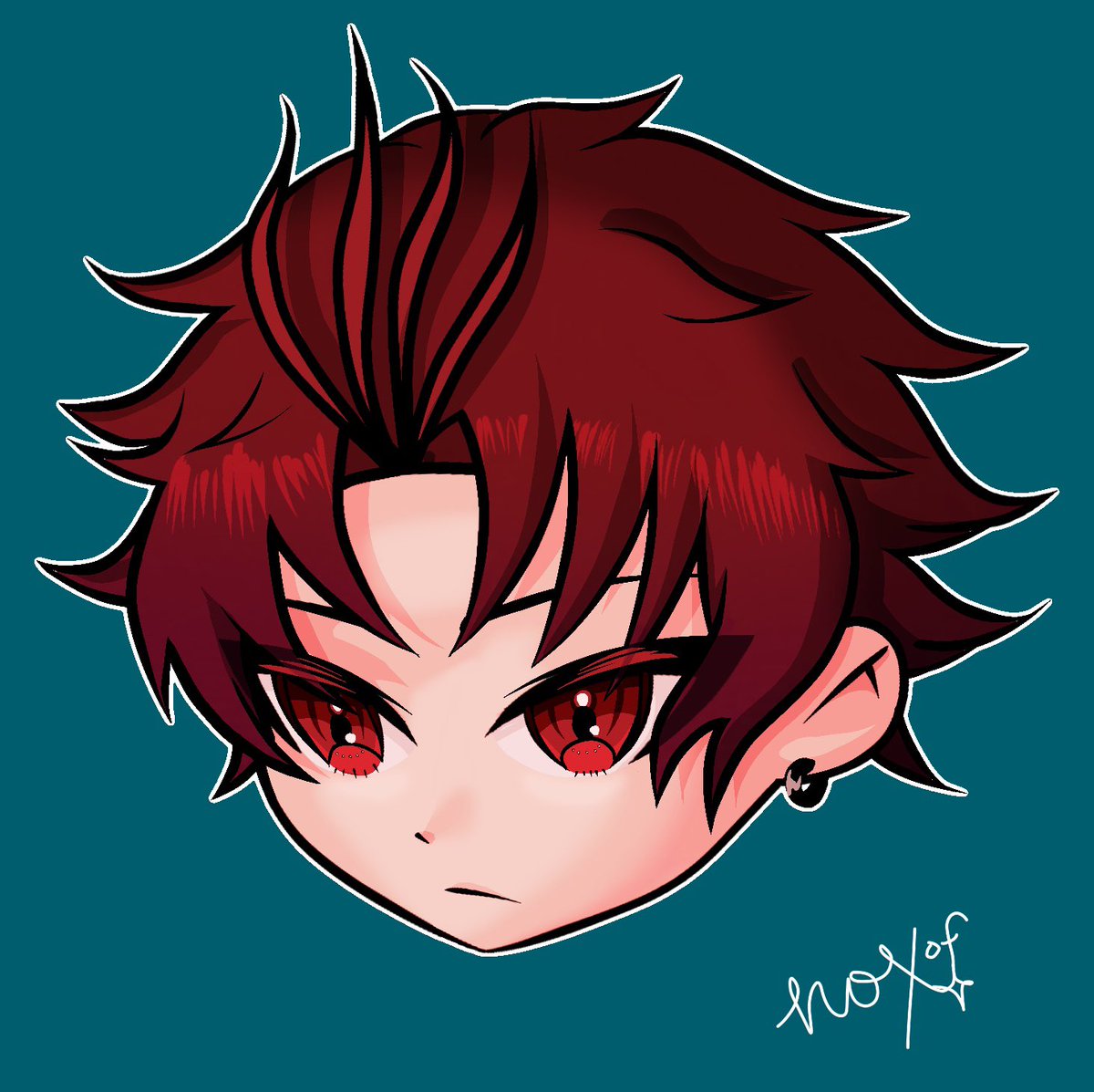 noxofs's tweet photo. quick little allen drawing i did on my phone with my finger 😁 i figured i should post a drawing since i've been so inactive, but i didn't have access to anything aside from my phone, so.. https://t.co/8DLkDyMw59