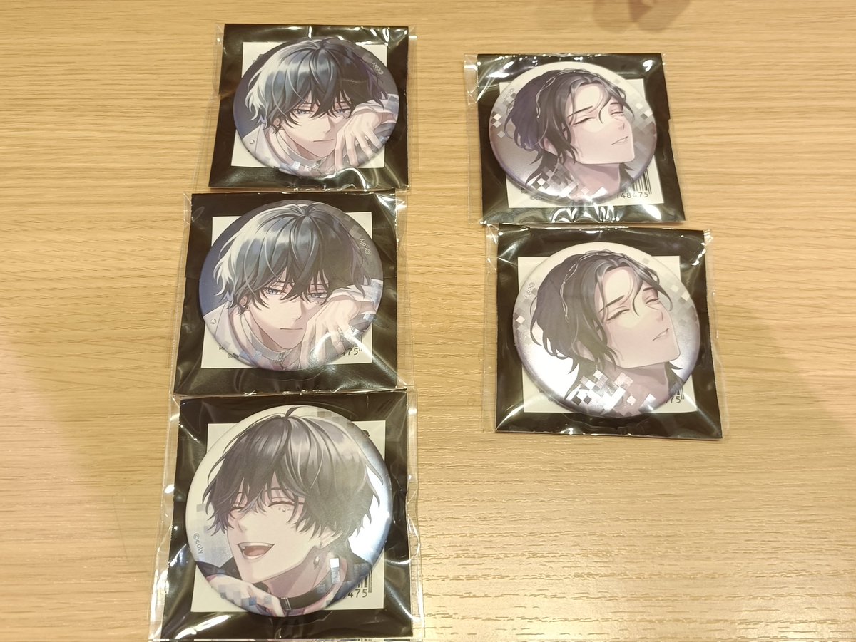 Ba_bayan8's tweet photo. 【交換】ブレマイ ブレイクマイケース 2周年ストア 博多マルイ トレーディング缶バッジ

譲:環野(白2黒)・隠岐谷(黒2)・節見(黒)・御門(白2黒)・新開(白2黒2)・在間(黒)・祠堂(白)・立科(白3黒)・新名(黒)・神家(白黒2)

求麻波>須王・樋宮

本日、博多マルイで手渡し交換希望です。 https://t.co/cf2Qztcg1v