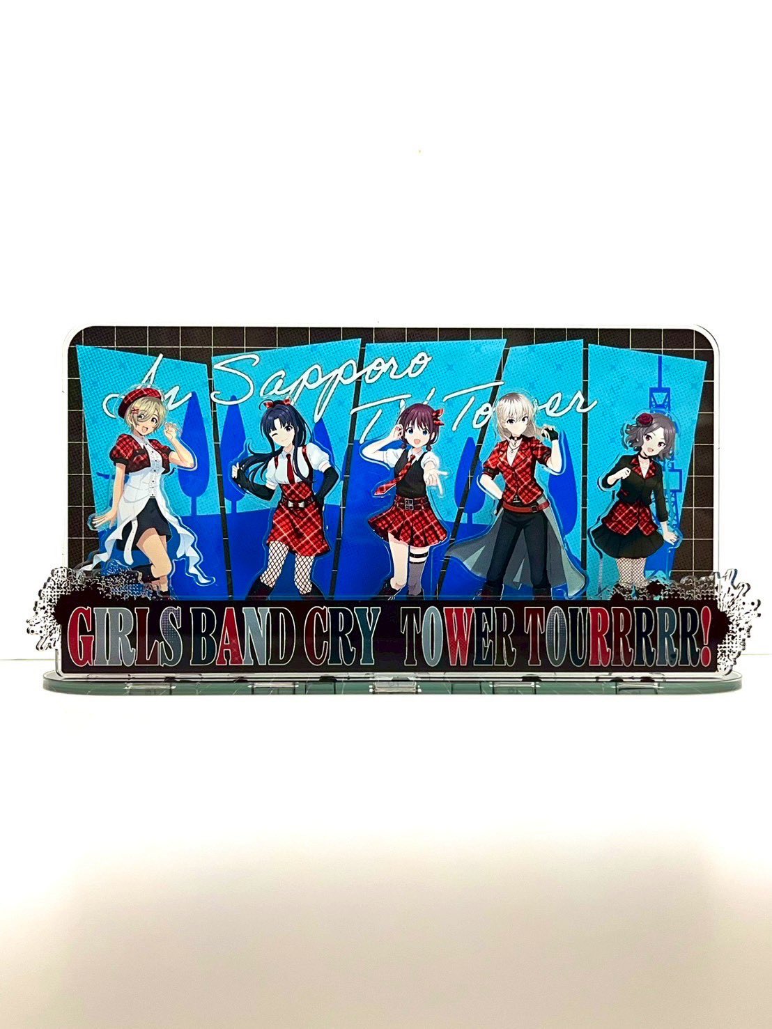 ガールズバンドクライ　全国タワーツアー　札幌限定　アクリルジオラマ③ Co・Lab-TOKYO-🗼 on X: 